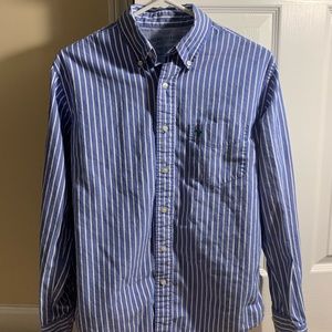 American Eagle striped long sleeve button down.